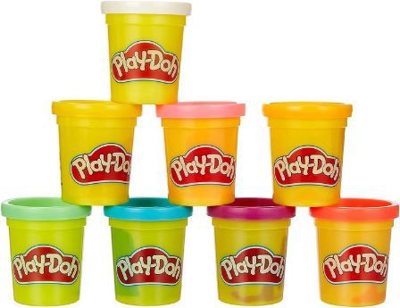 playdoh knete 8er pack regenbogenfarben für 6,99 euro statt 10 euro