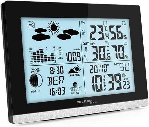 technoline ws 6762 wetterstation günstig für 25,19 euro statt 34 euro