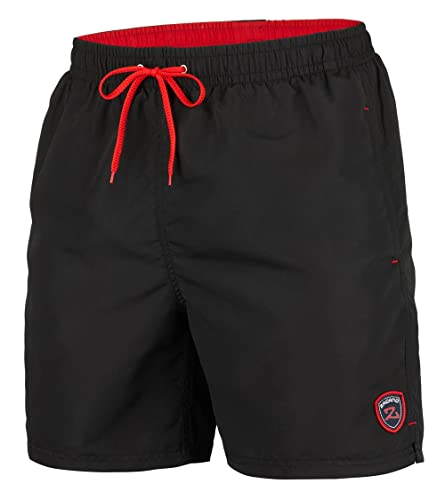 zagano adam lipski badehose herren schwarz lang schwimmhose badeshorts gr. l