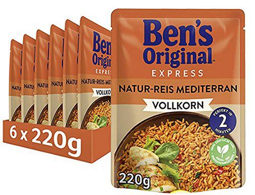 bens original express-reis 6x naturreis mediterran vollkorn ab 7,09