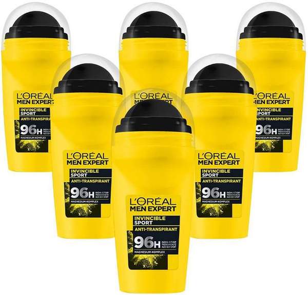 loral men expert invincible sport deo 6er pack 50 ml für 9,58