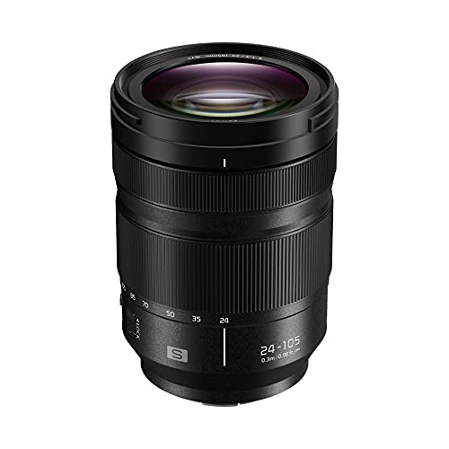 panasonic s-r24105e 24-105mm objektiv für lumix s, filtergröße 77 mm, schwarz