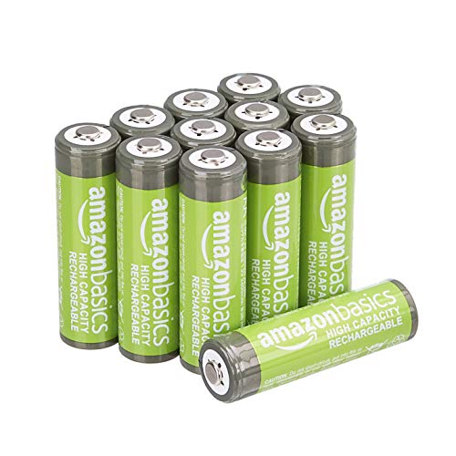 aa-batterien wiederaufladbar 2400 mAh niMh amazon basics 12 stück