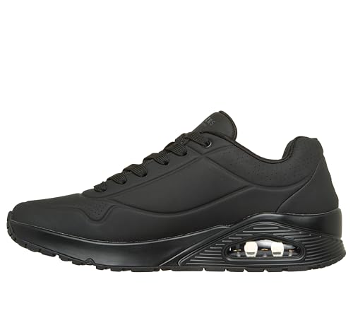 Skechers Uno Stand On Air Sneaker Herren, Schwarz, 45.5 EU