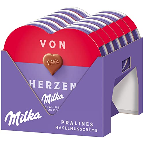 milka pralinen nuss-nougat-crme 12 x 44g umhüllt von alpenmilch schokolade