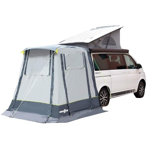 Brunner Heckzelt Comet 200x200x205 cm, Einheitsgröße, Grau/Dunkelgrau