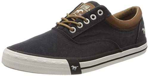 mustang sneaker herren schwarz 4072-312-9 größe 44 eu