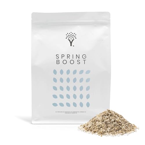 moowy spring boost stickstoff dünger für rasen 100m, geruchlos, handstreuer geeignet
