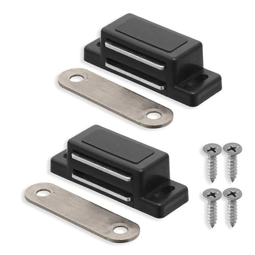 magnetschnäpper türmagnet möbelmagnet magnetverschluss braun 2er set