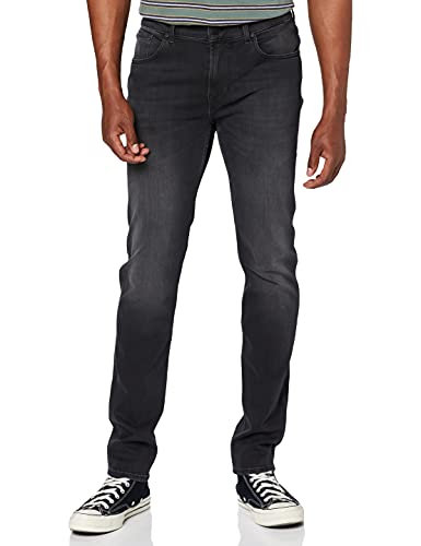 herren jeans 7 for all mankind slimmy tapered fit schwarz 28w 32l