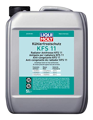 liqui moly radiator antifreeze kfs 11, 5 l, kühlerschutz, art. nr. 21150