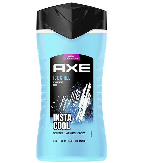 axe 3-in-1 herren duschgel shampoon ice chill 4er pack ab 6,92