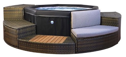 netspa octopus whirlpool outdoor für 4-6 personen, 1.026,50 statt 1.299