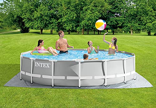 intex prism frame swimmingpool-set rund 457 x 107 cm vidaXL 26724GN
