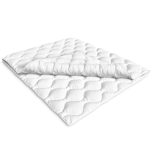 siebenschläfer duvet 155 x 220 cm, 2 knopfdecken für sommer und winter