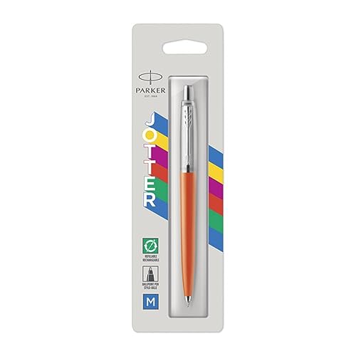 Produktbild: parker jotter originals kugelschreiber orange mittlere spitze blaue tinte