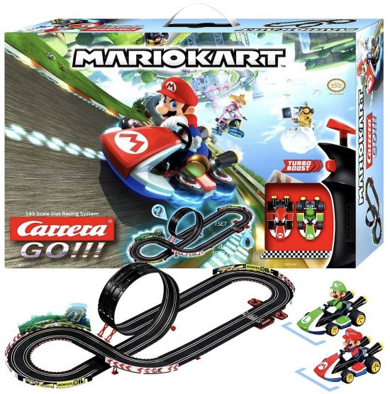 carrera go nintendo mario kart 8 rennbahn für 54,99 euro statt 61 euro