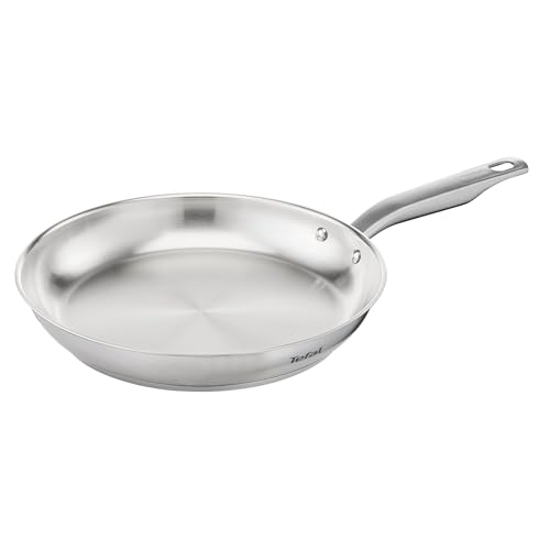 tefal bratpfanne unbeschichtet 28 cm edelstahl induktion langlebig leichte reinigung