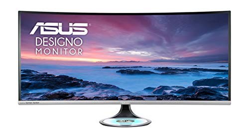 ASUS MX38VC 95,25 cm (37,5 Zoll) Monitor, Silber, DisplayPort