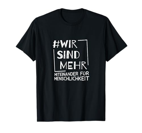 gegen rassismus t-shirt wsm für menschenwürde schwarz kurzarm herren s