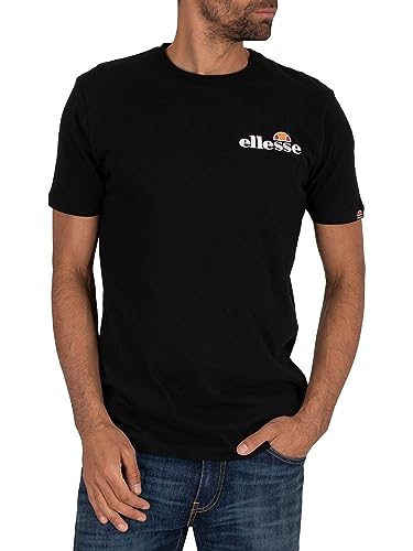 ellesse voodoo t-shirt herren schwarz, größe M, europäische Größe