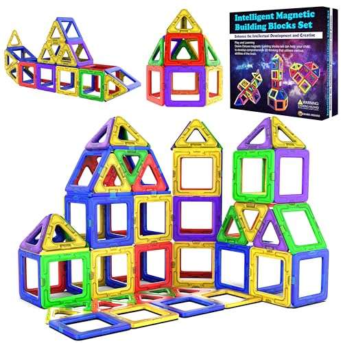 magnetische bausteine montessori spielzeug 40-teilig für kinder ab 3 jahre