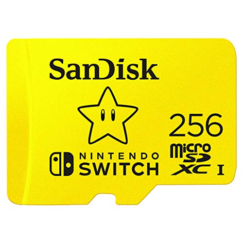 sandisk microSDXC uhs-i 256 gb speicherkarte nintendo switch, 100 mb/s, u3, class 10