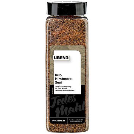 himbeere-senf rub von ubena foodservice, 650g, ab 13,68 (statt 19)