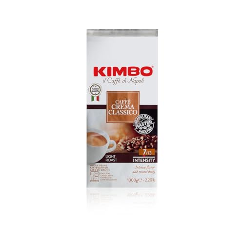 kimbo dolce crema ganze kaffee bohnen 1kg beutel