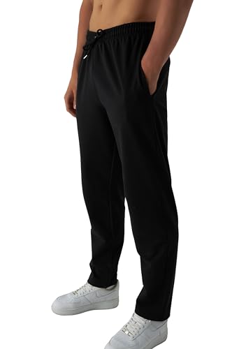 Produktbild: smith solo jogginghose herren schwarz slim fit freizeithose jogger s