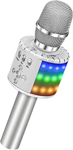 bonaok kinder karaoke mikrofon mit bluetooth lautsprecher tragbare karaoke maschine