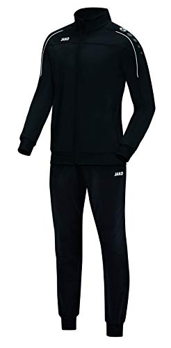 JAKO Kinder Trainingsanzug Classico, Polyester, Schwarz, Größe 116
