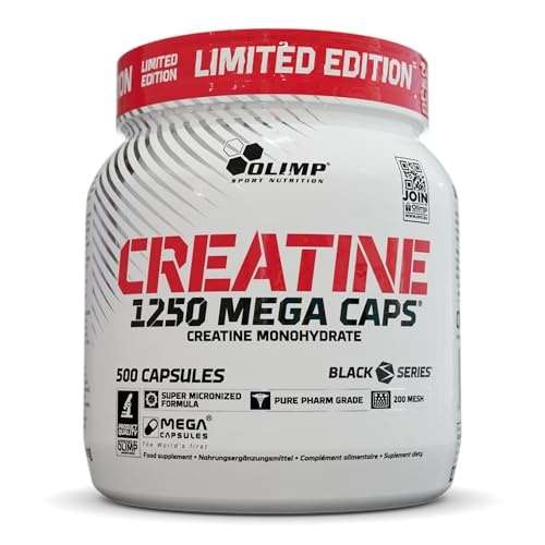 Olimp Creatine 1250 Mega Caps - 500 Kapseln - Limited Edition