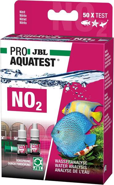 JBL ProAquaTest NO2 Nitrit Wassertest-Set für Süß-/Meerwasser-Aquarien