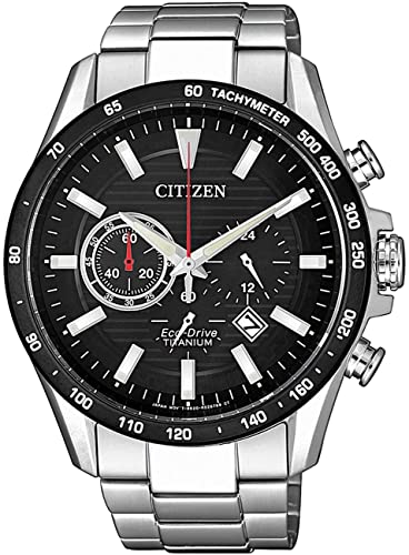 citizen herren chronograph armbanduhr eco-drive titan armband