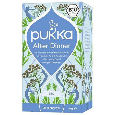 pukka bio-kräutertee after dinner 20er pack ab 2,84 euro statt 4 euro