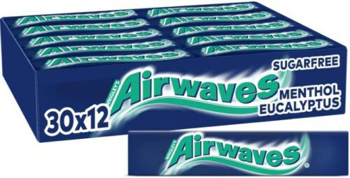 airwaves menthol eucalyptus 30er pack für 14,44, nur 0,48 pro packung