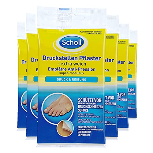 Produktbild: Scholl druckstellen pflaster extra weich, 1 Stück - schutz vor reibung und druckschmerzen
