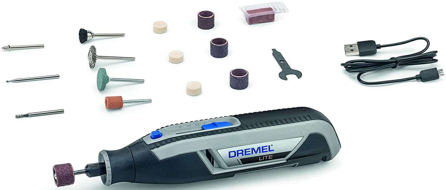 dremel lite 7760 akku multwerkzeug 3.6v 15 zubehörteile für 49,99