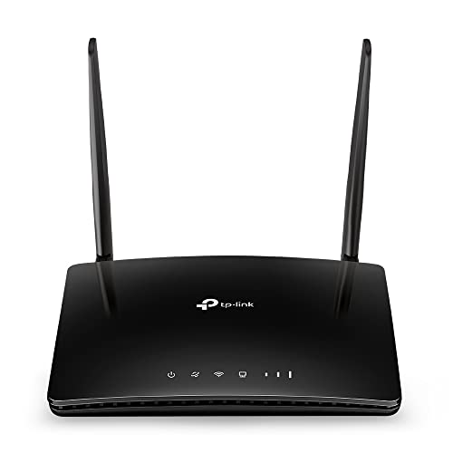 tp-link tl-mr6400 4g lte router cat4 wlan n300 mbps 2,4ghz lan wan port schwarz