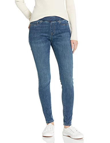 amazon essentials damen stretch schlupf jeggings mittlere leibhöhe auslaufmodell