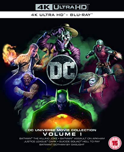 dc animated universe collection 4k ultra hd blu-ray 2019