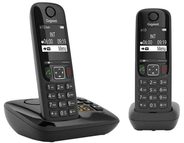 gigaset AS690A duo schnurlos dect-telefone mit anrufbeantworter für 54,99