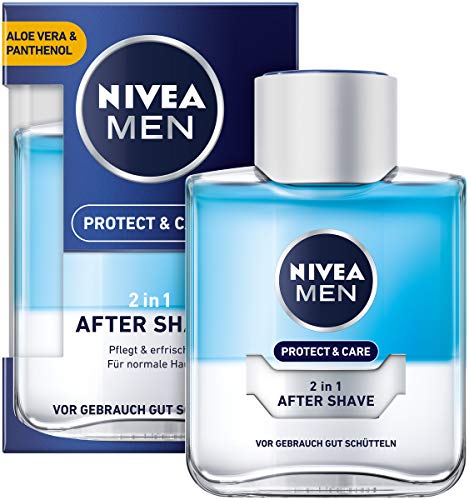 nivea men after shave 2in1 kühlend pflegende hautpflege aloe vera 4x100ml