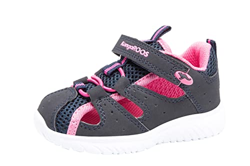 kangaROOS kinder sneaker ki-rock lite ev pink blau 27 eu