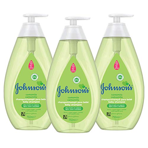 johnson's baby shampoo 3 x 200 ml sanft für empfindliche babyhaut