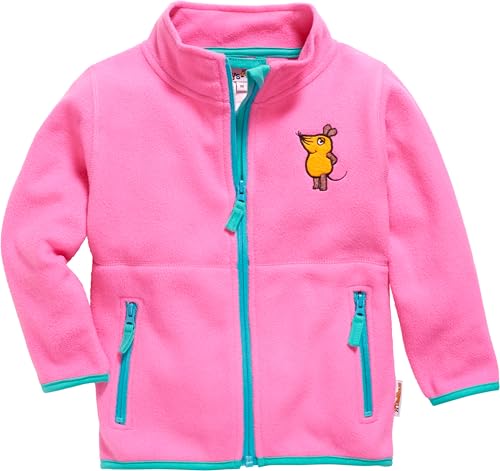 playshoes fleece-jacke outdoor für kinder, warm und bequem
