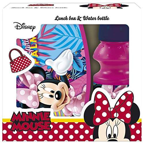sniadaniwka z bidonem Minnie 22 - zestaw dla dzieci