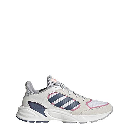 adidas damen laufschuh 90s valasion wolkenweiß tech ink real pink S18