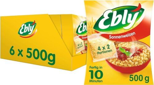 Produktbild: Ebly Sonnenweizen 10-Minuten 6 x 500g 9,79 (statt 16)